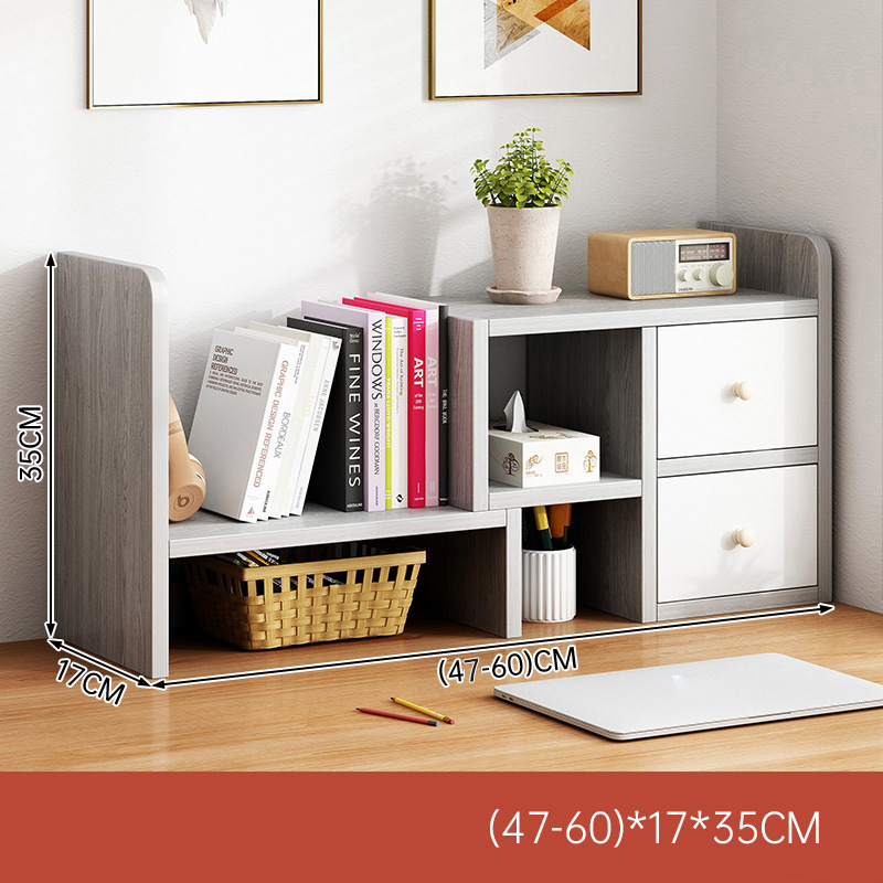 Two-door retractable Morandi gray (47-60) *17*35cm