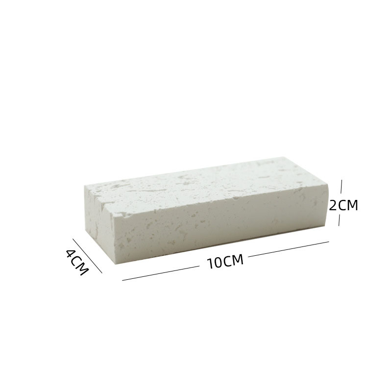 White Cave Stone Rectangle 10x4