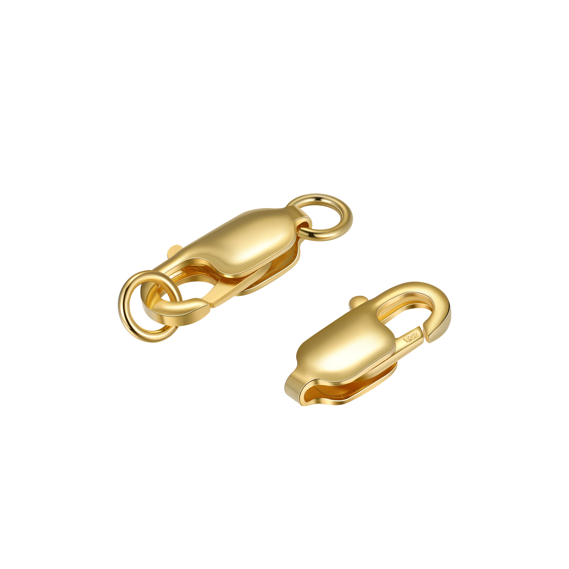 gold color plated 8mm