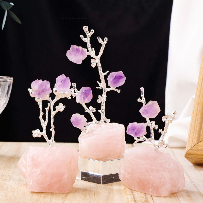 Rose Quartz 3 pieces set