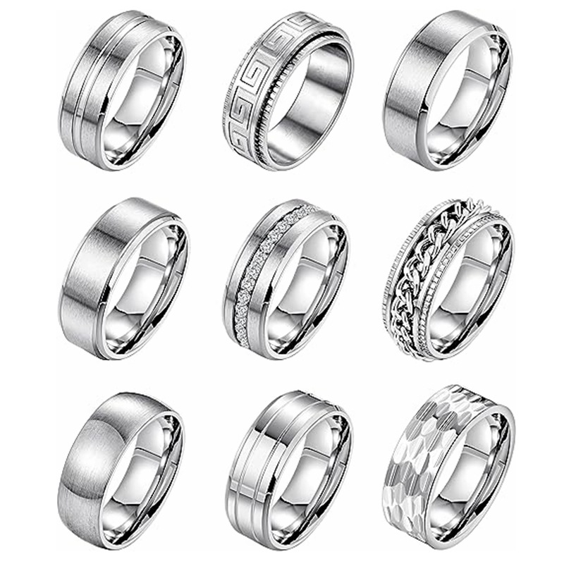 Silver 9-piece set 7