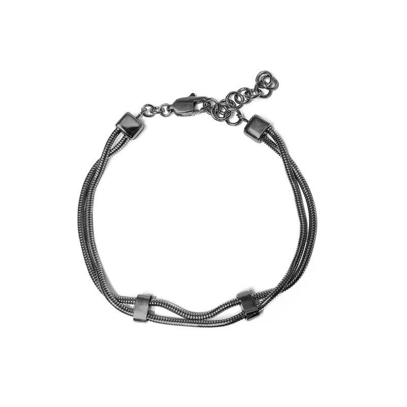 12:Men's snake bone bracelet :17-21cm