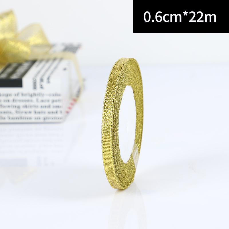 0.6CM gold / 22m roll