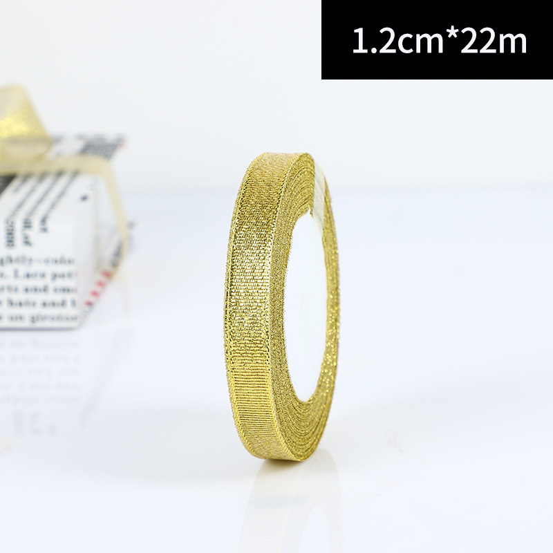 1.2CM gold / 22m roll