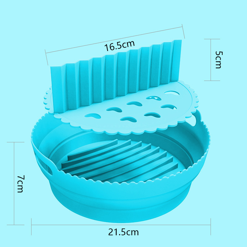 Round 3rd Generation Folding   Divider pad (blue)