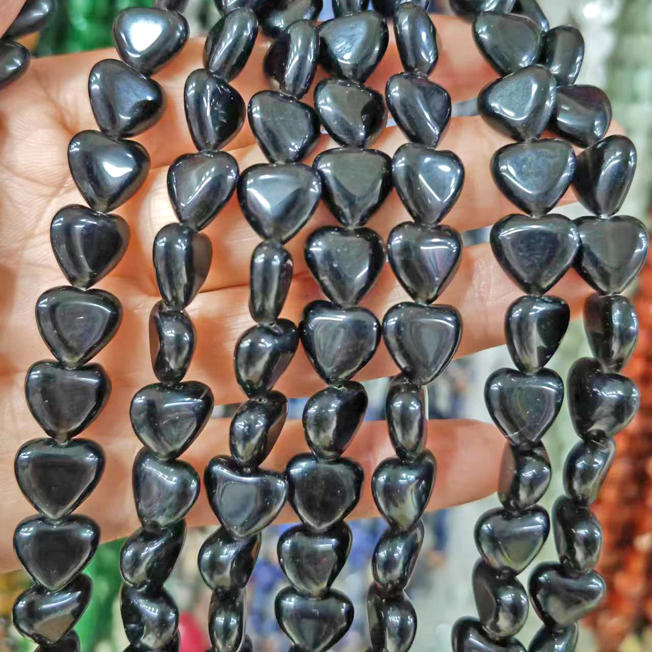 12 Black Agate