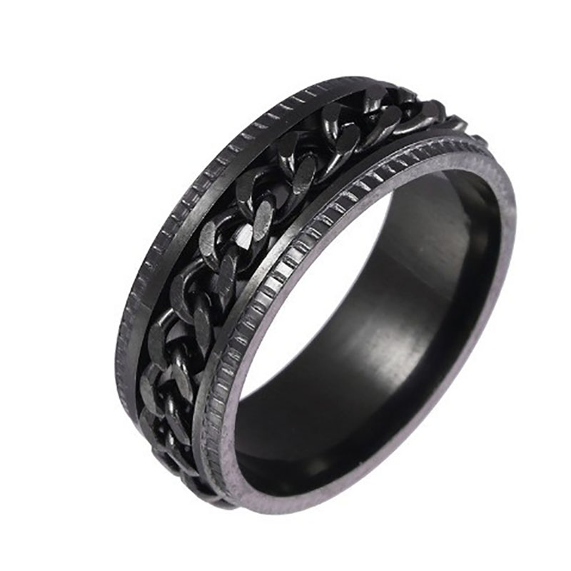 Black ring   Black chain 5