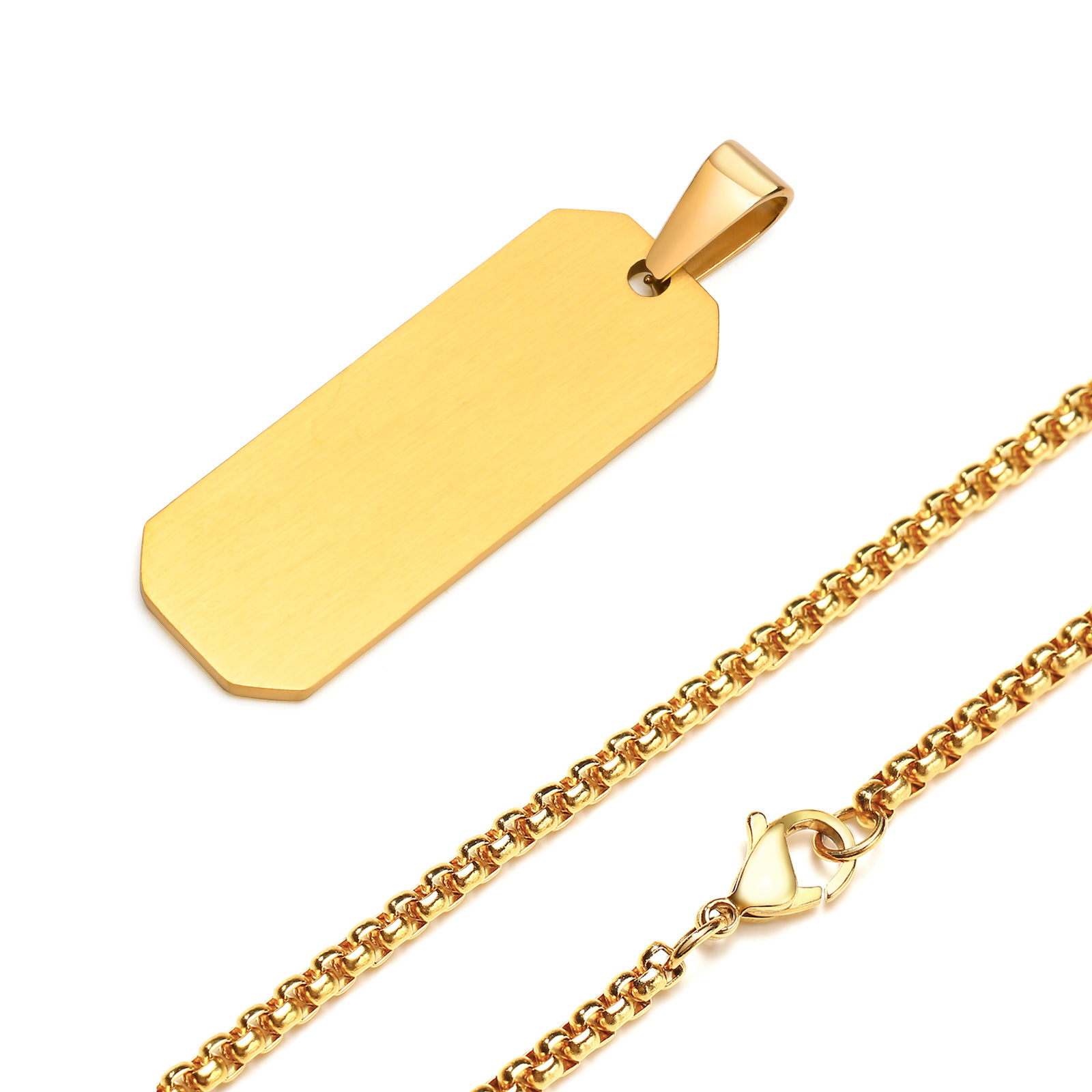 Gold pendant