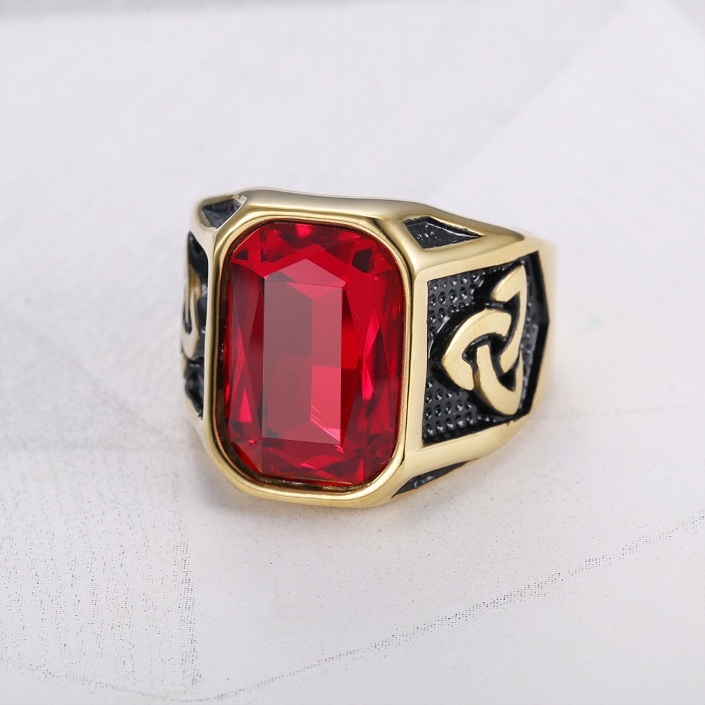 4:Gold red diamond