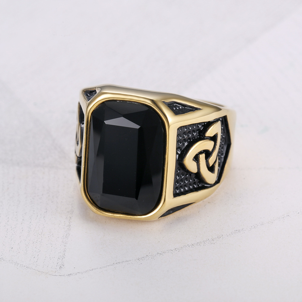 6:Gold black diamond