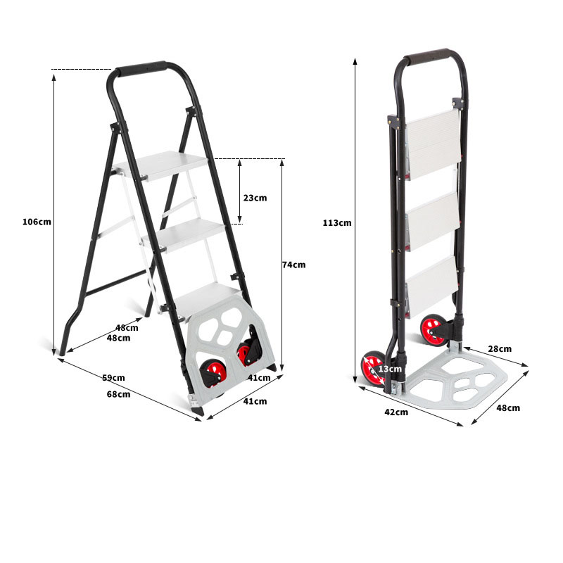 Three-step ladder