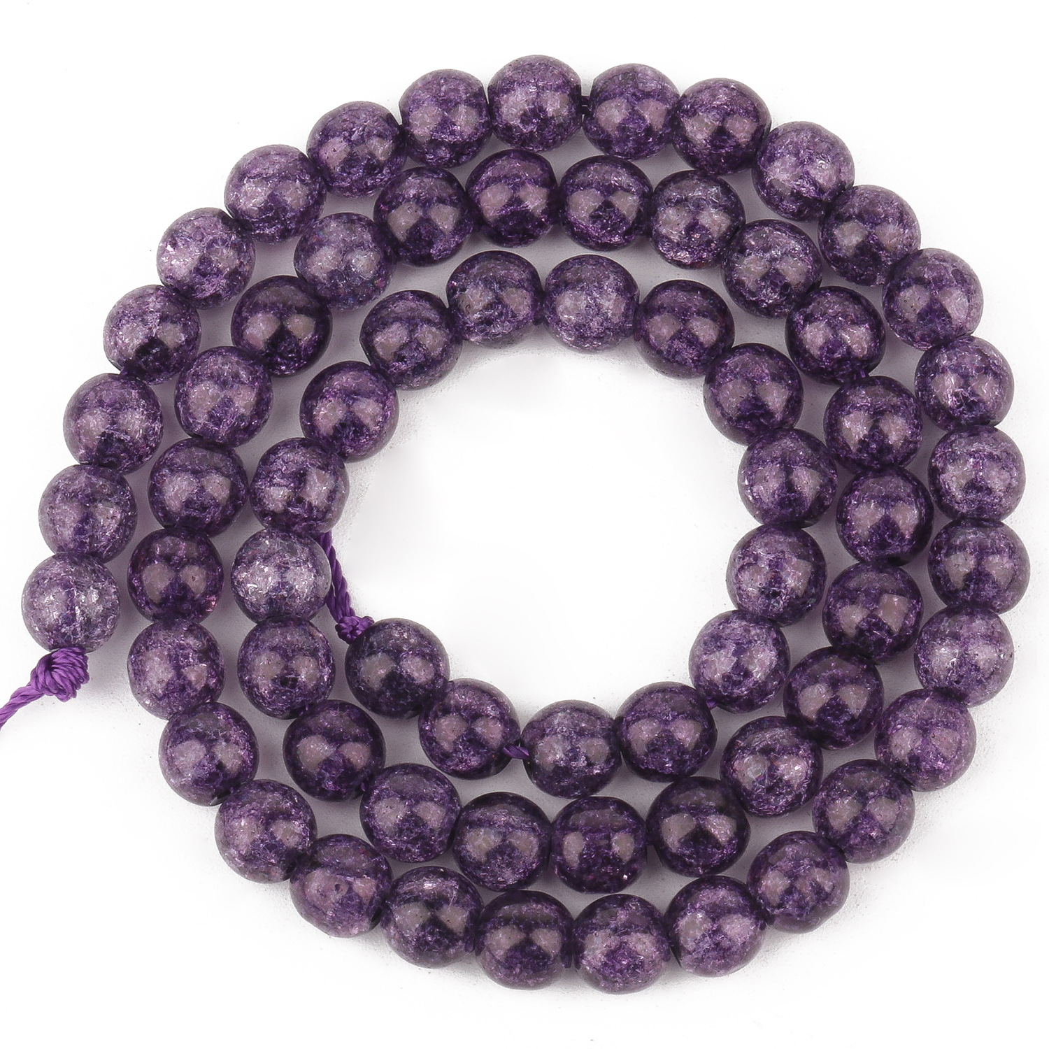 dark purple 6mm (about 64pieces)