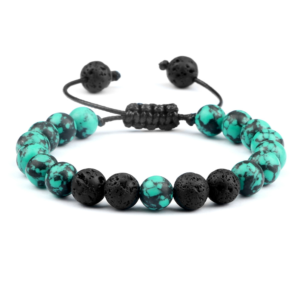 Blue black turquoise