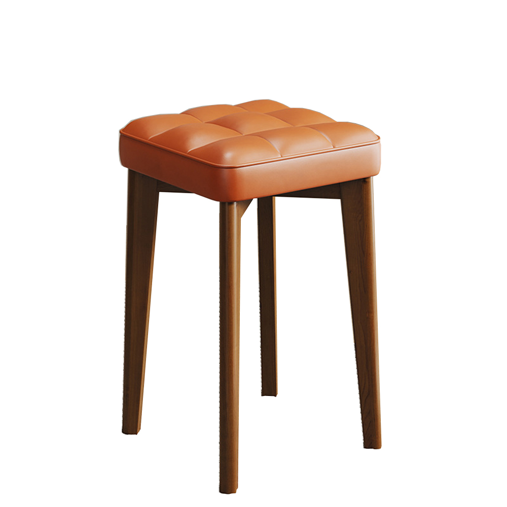 Orange - Walnut Leg (PU seat)