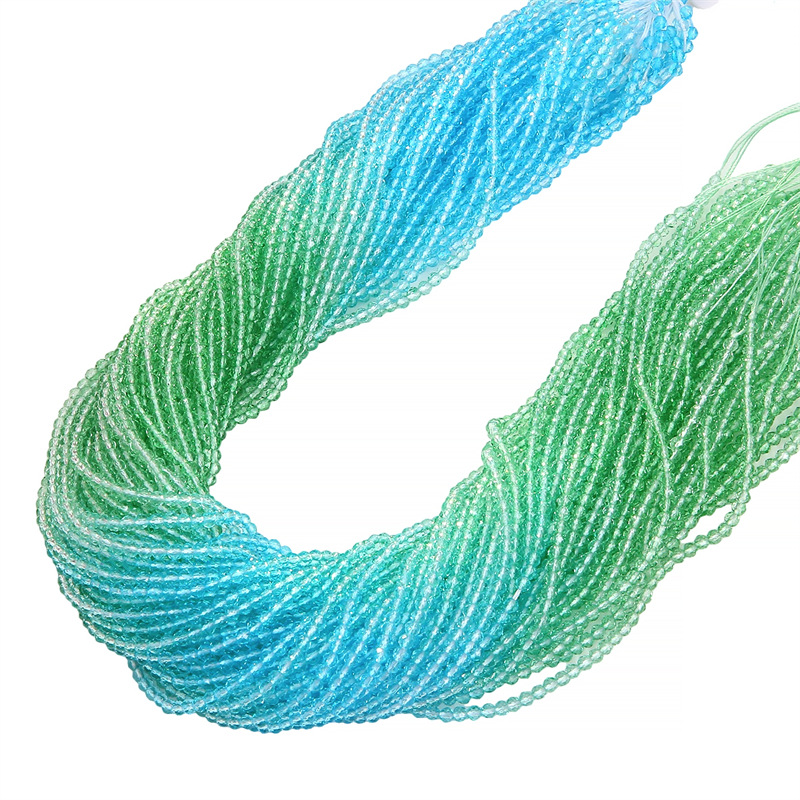 17:3mm blue-green about 140 PCS/bag