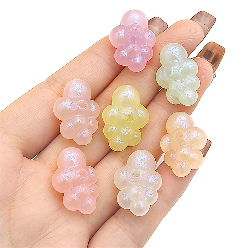 Cloud 16x23mm mixed color 10 PCs/bag