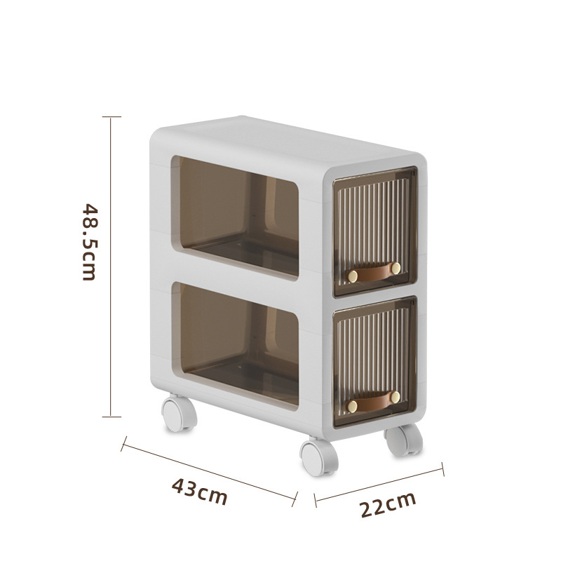 110-2 drawer cabinet with two floors