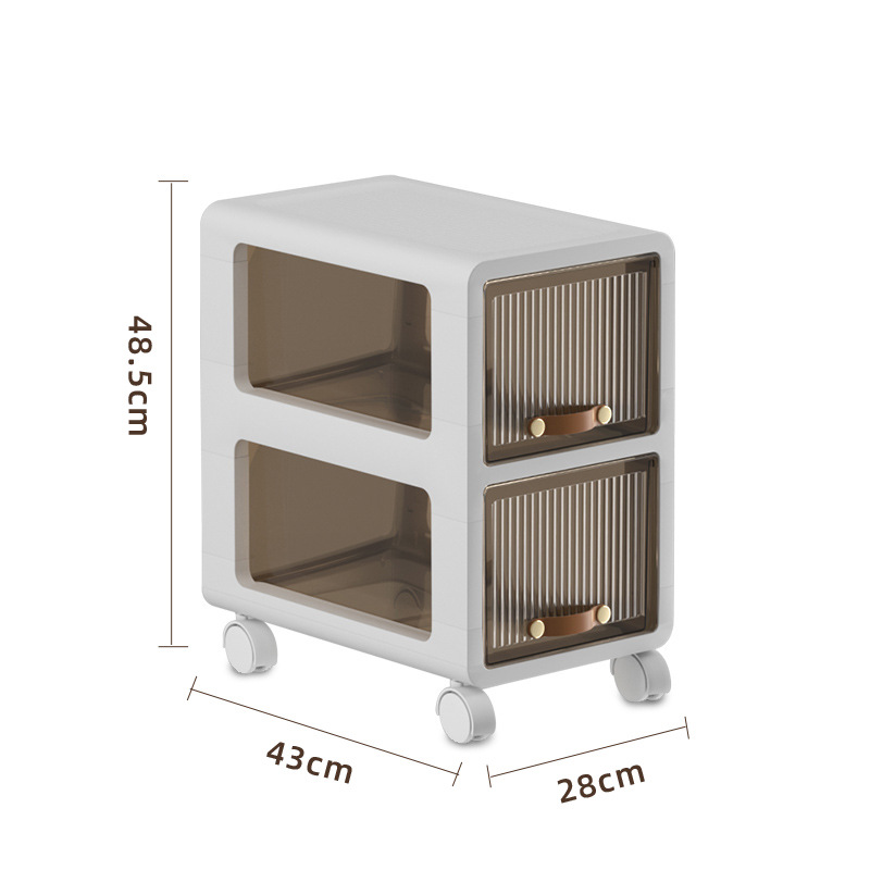 111-2 drawer cabinet with two floors