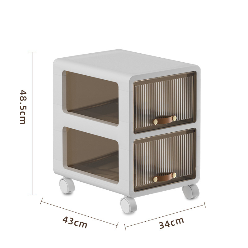 112-2 drawer cabinet with two floors