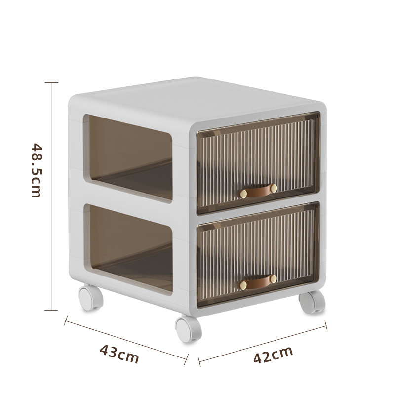 113-2 drawer cabinet with two floors