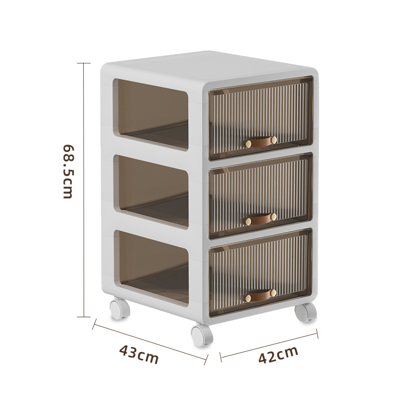 113-3 drawer cabinet three layers