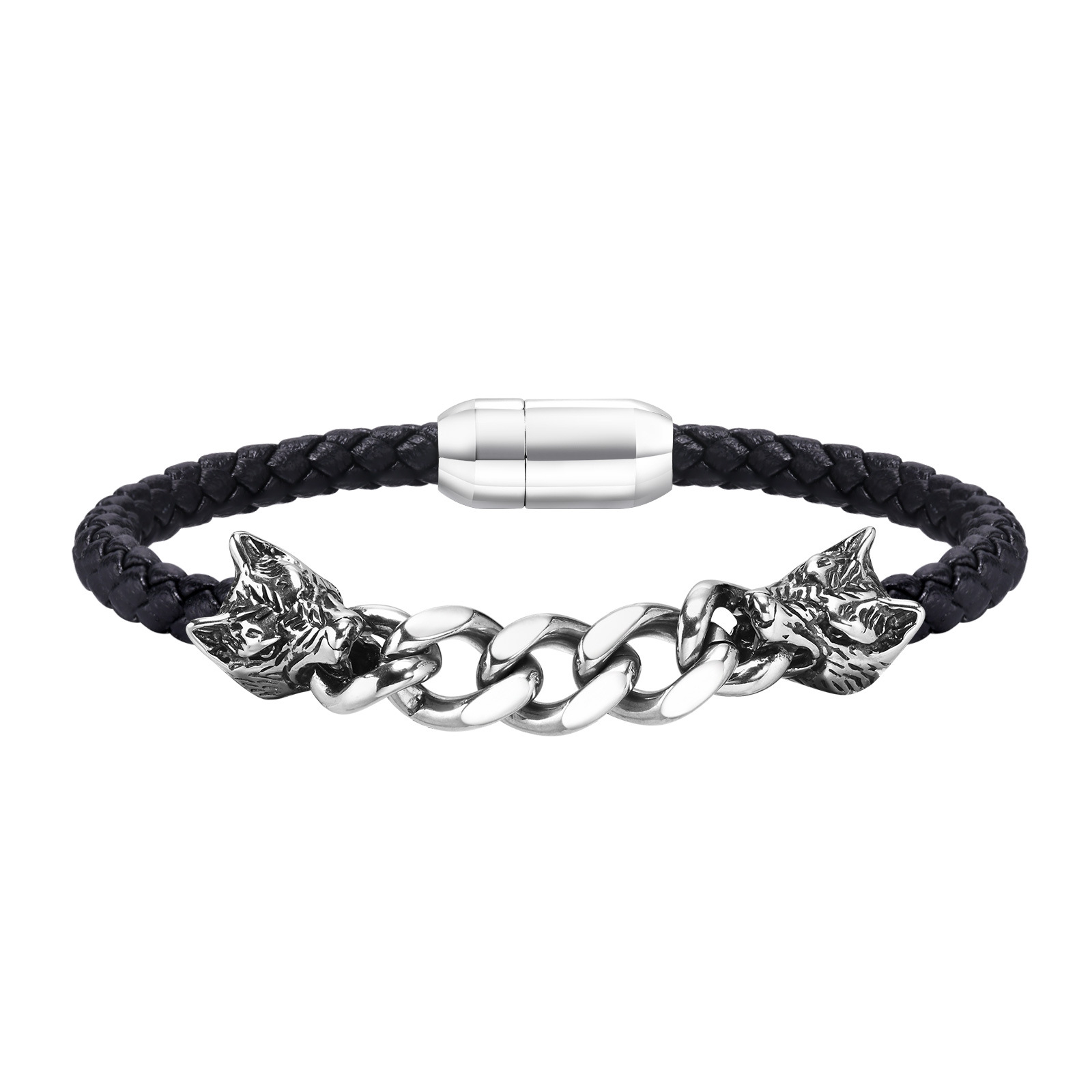 Wolf's head bracelet