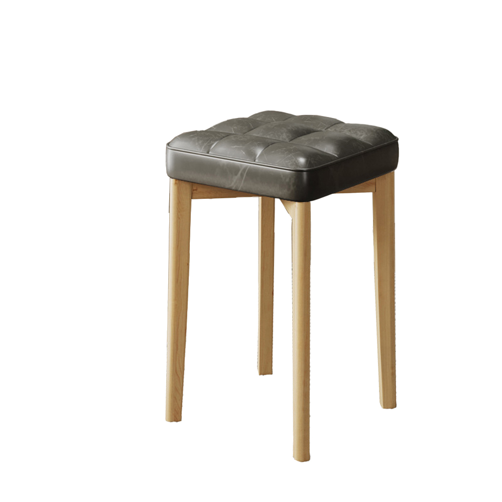 Dark grey - Log leg (oil waxed leather base)