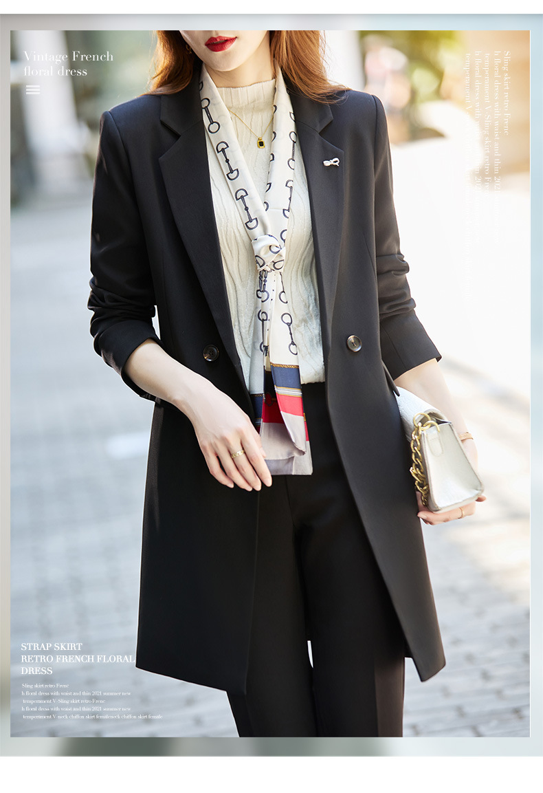 Black trench coat   pants