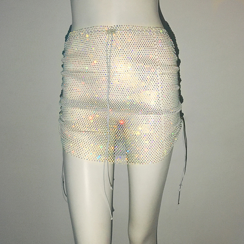 Skirt white AB diamond one