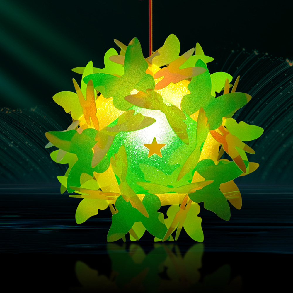 Butterfly 17CM- Star Flare fluorescent green