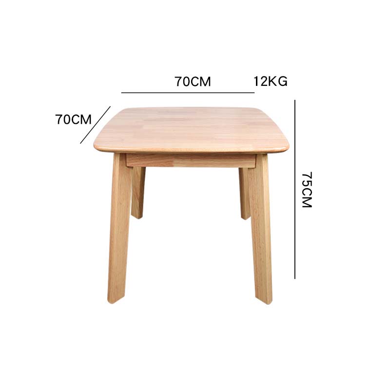 Square log color ( 70X70X75CM )