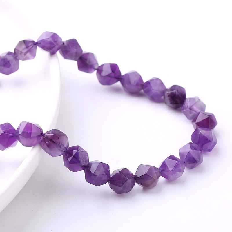 Amethyst 6mm (about 60pieces)