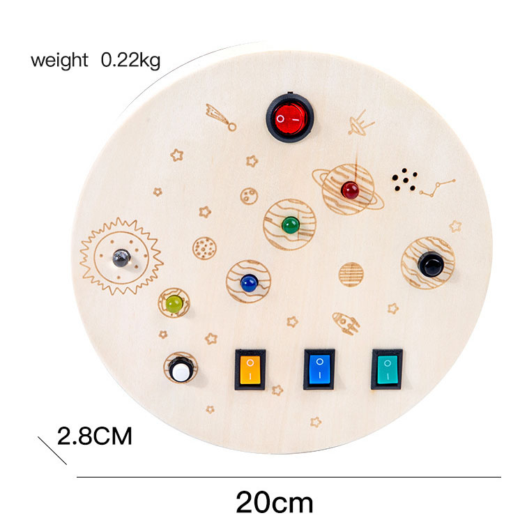 Round space circuit board 0.35