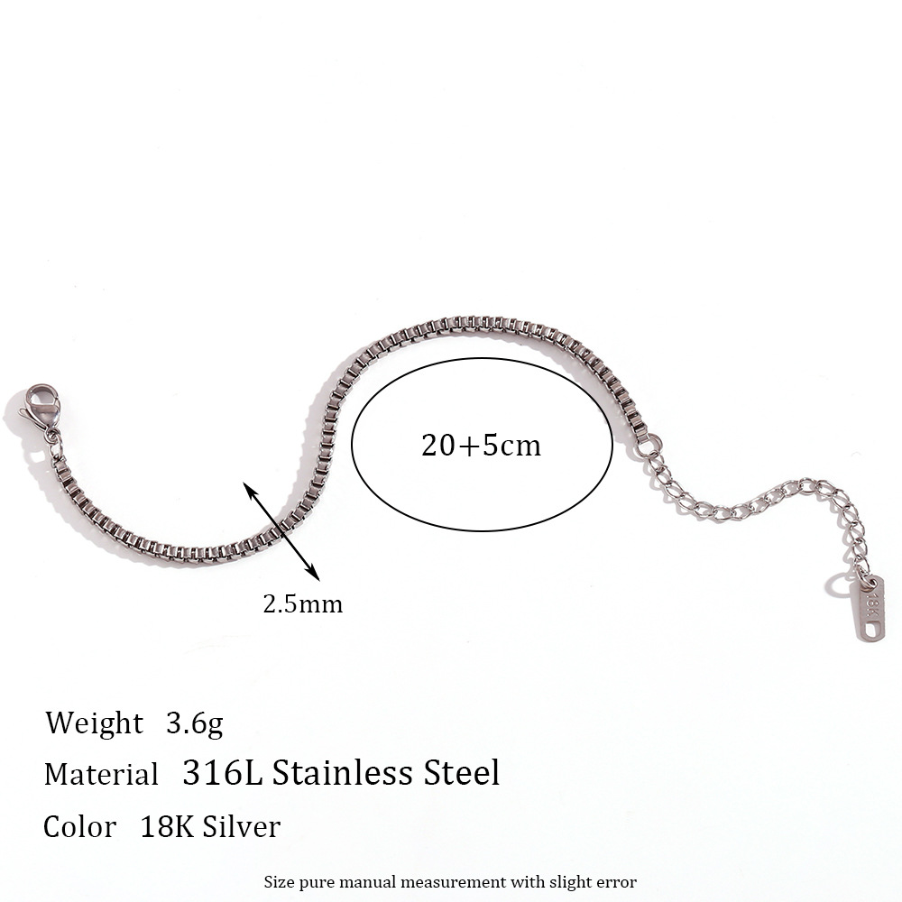 2.5mm box chain