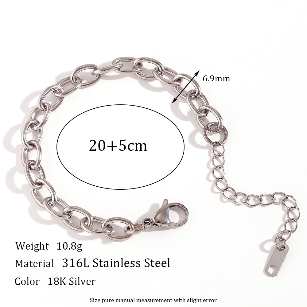 6.9mm cross chain