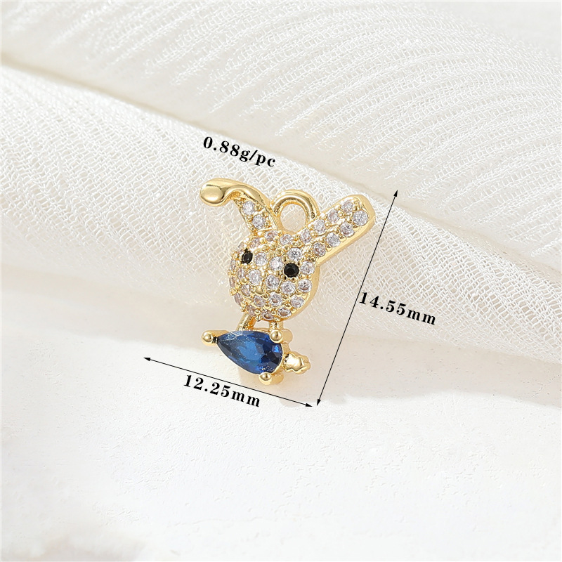 14K gold H-11347 dark blue