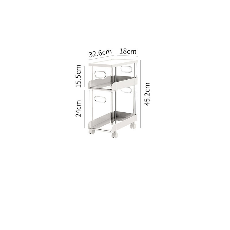 Transparent 2 layers ( 1 big   1 small )