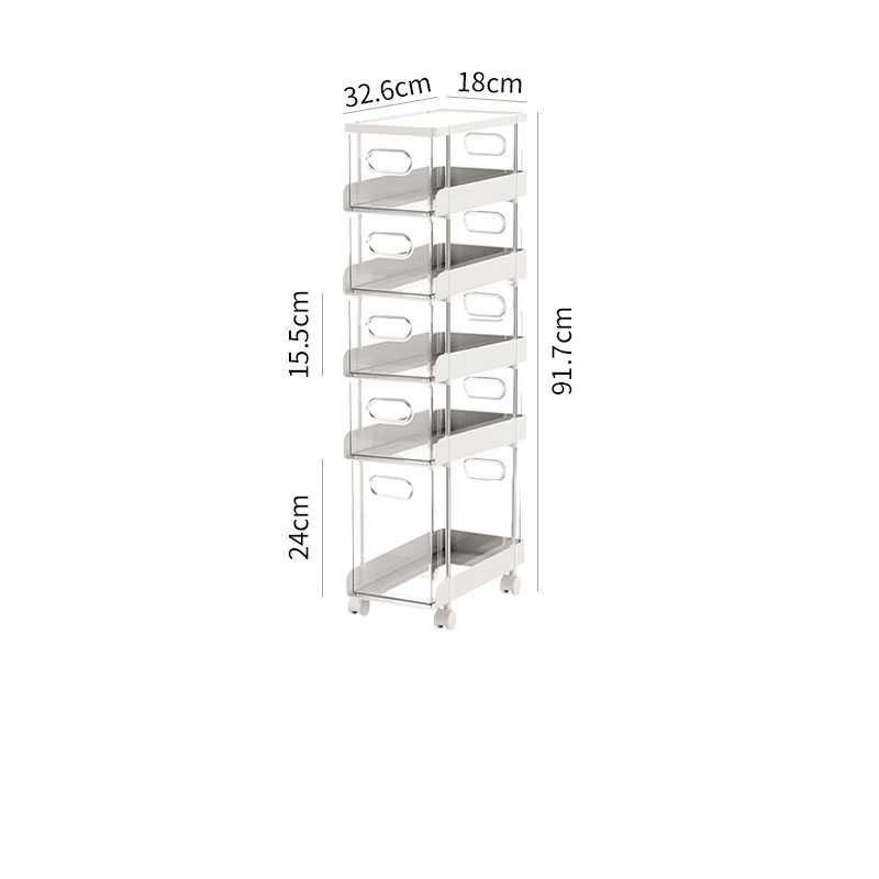 Transparent 5 layers ( 1 big   4 small )