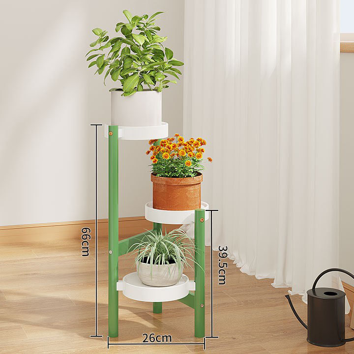 Green -66 disc flower stand