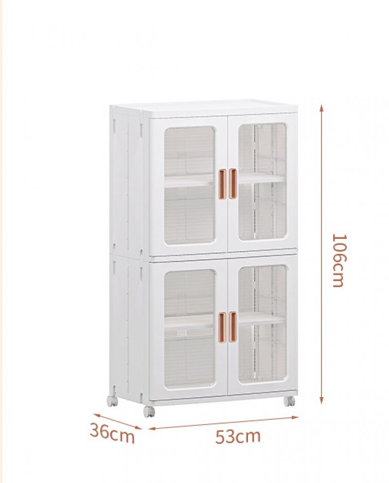 53 face width 2 squares 4 layers-clear, double doors