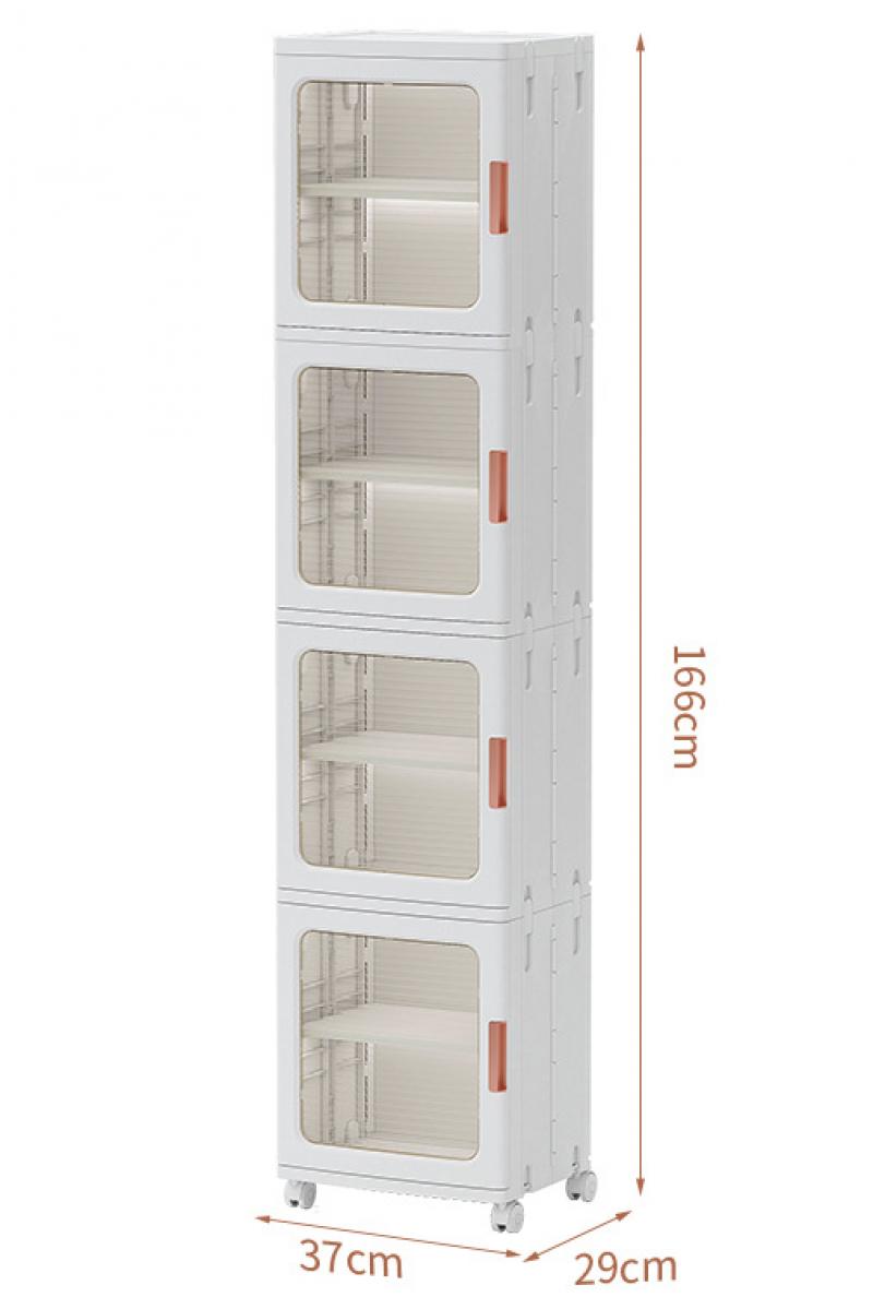 37 face width 4 grid 8-layer-transparent, single door