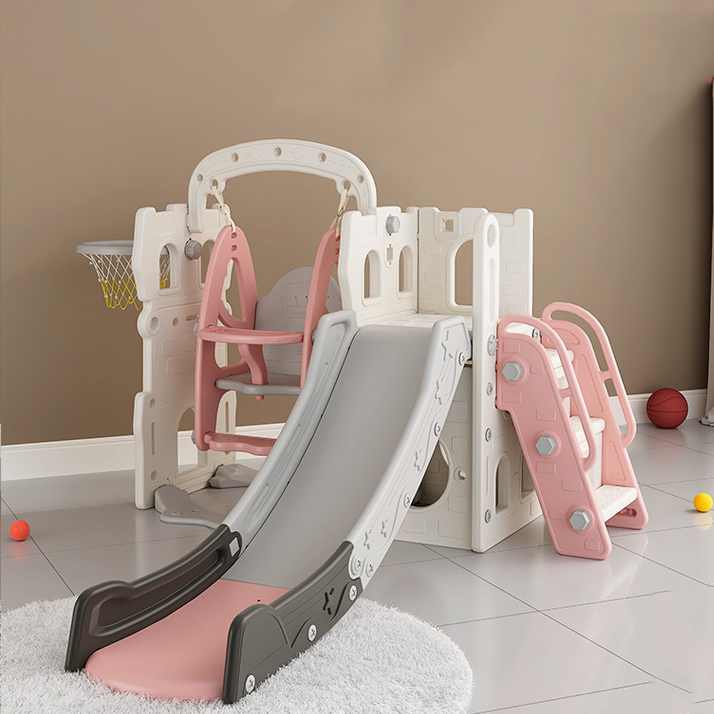 L-shaped Castle Castle slide Swing 180  ball frame (closed pedal) Praia powder