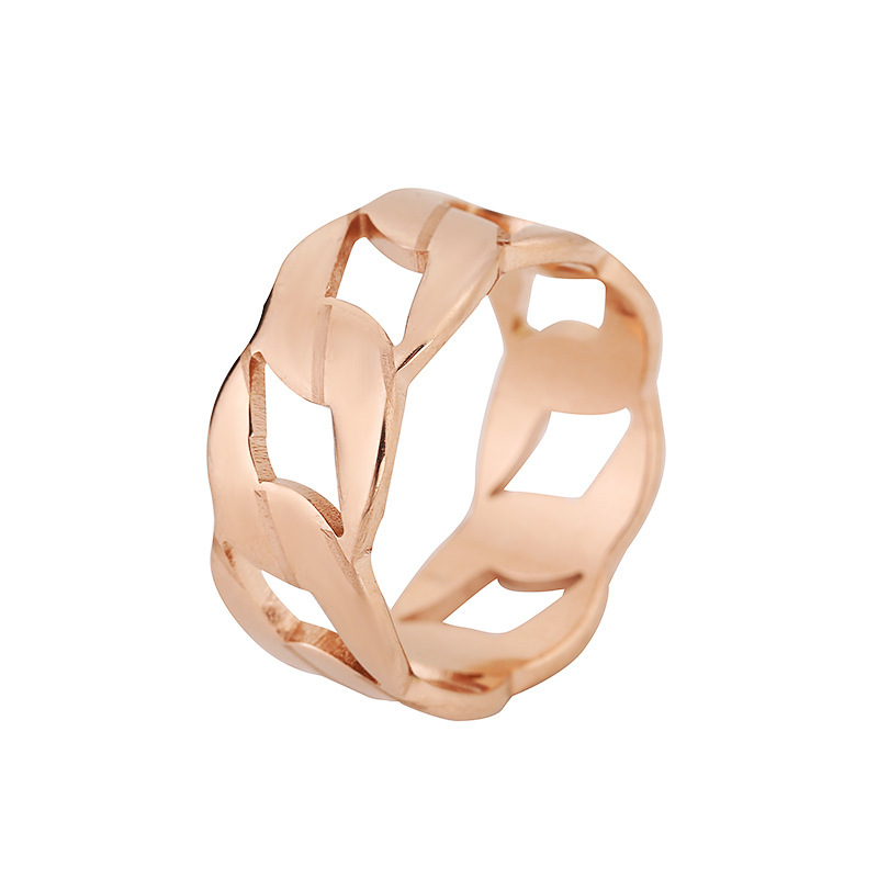 rose gold color US Size #8