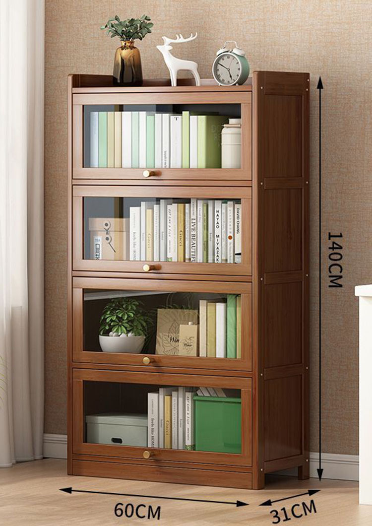 Five-floor 60cm open-door bookcase