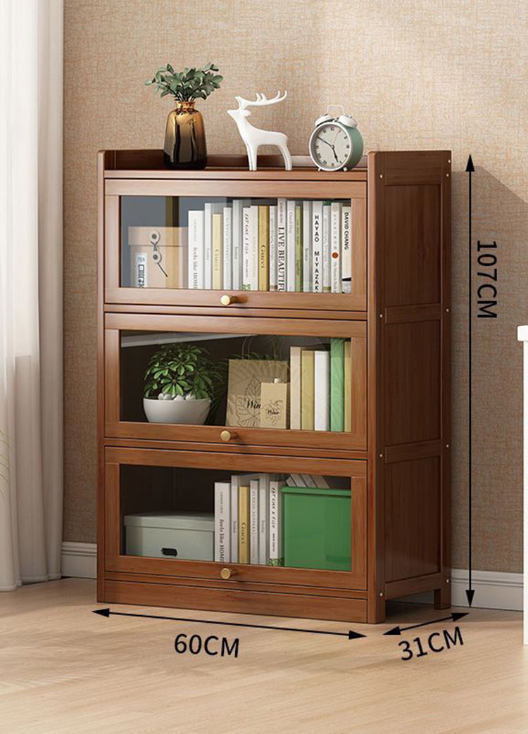 Four-floor 60cm open-door bookcase