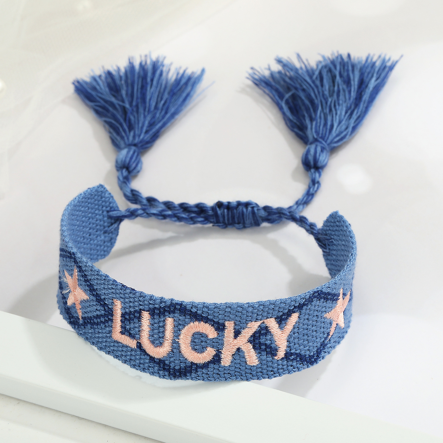 5:Dark blue pink LUCKY