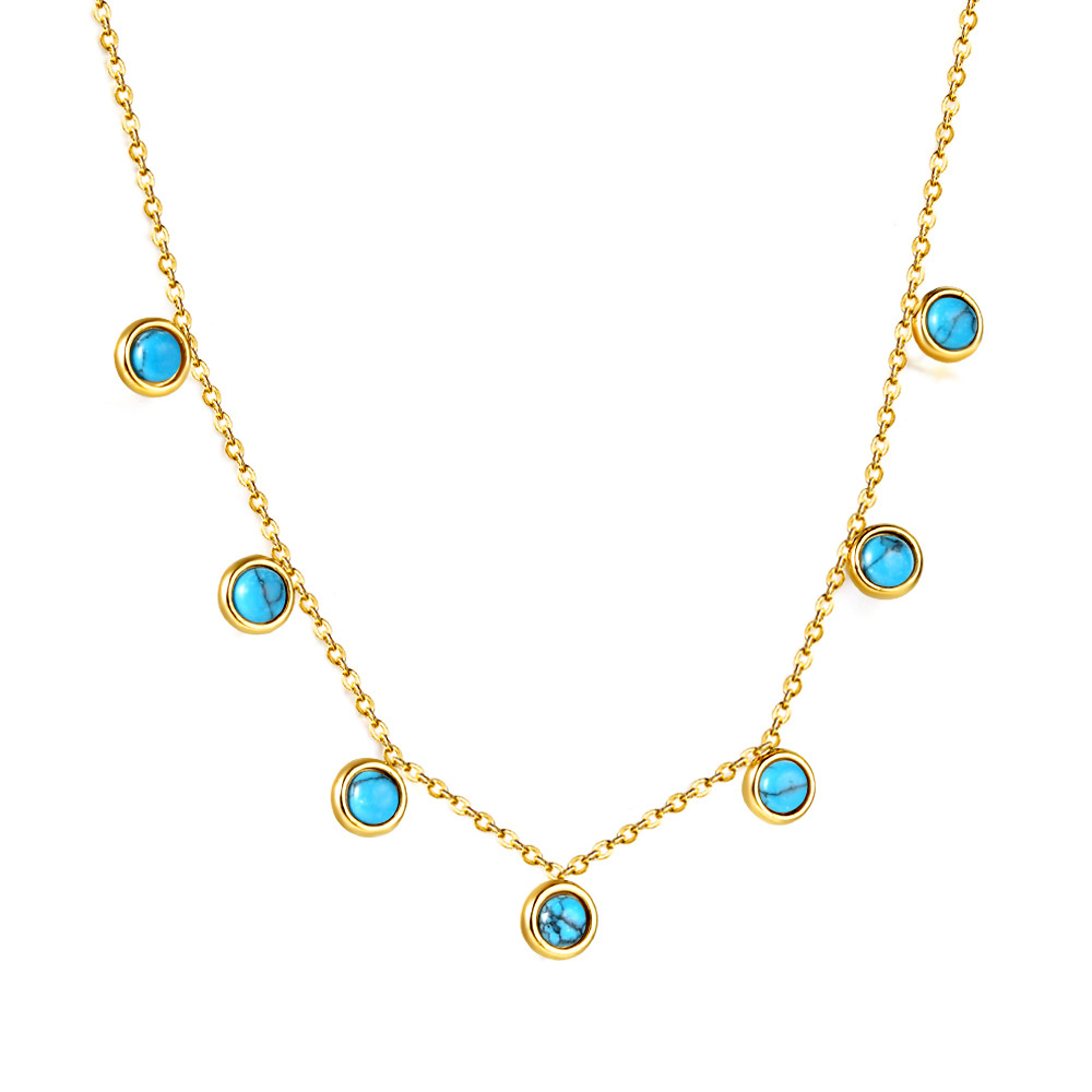 4:Half blue turquoise gold