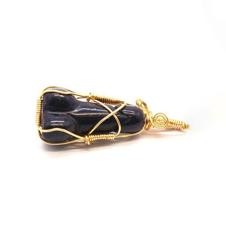 8:Blue Goldstone