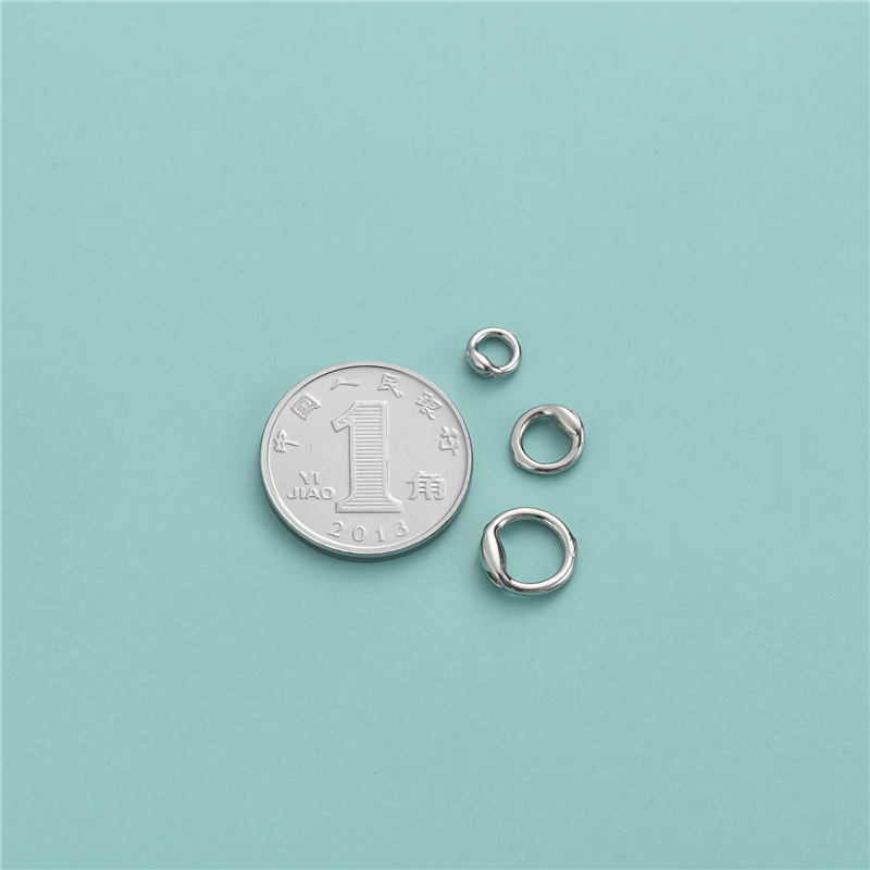 real platinum plated 5mm/internal diameter 2.7mm