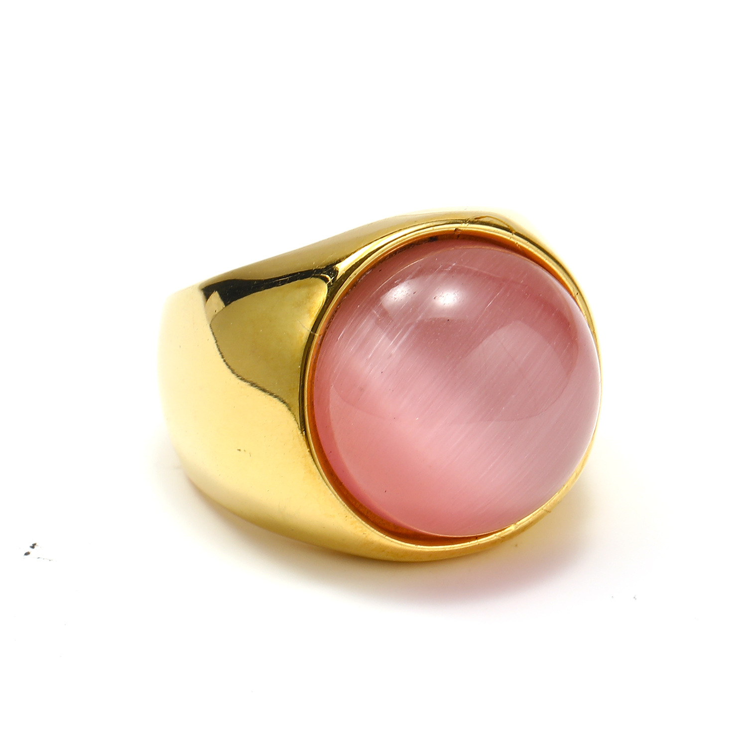 7:Pink cat 's eye stone